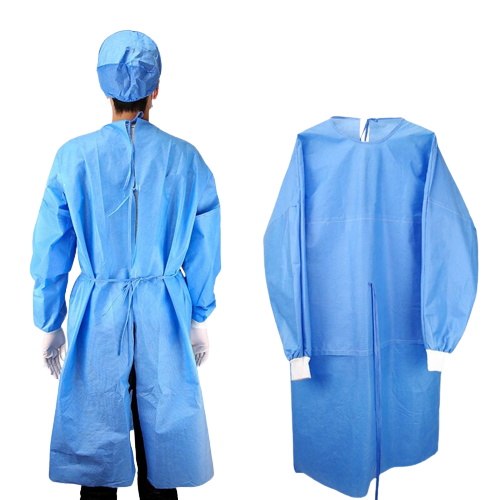 doctor wearing surgical gown