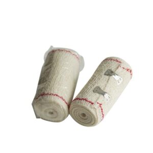 Plain Weave Orthopedic Crepe Medical Surgical 100% Cotton Elastic Bandage