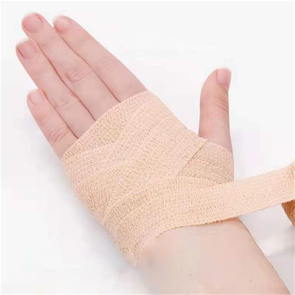 bandaged hand