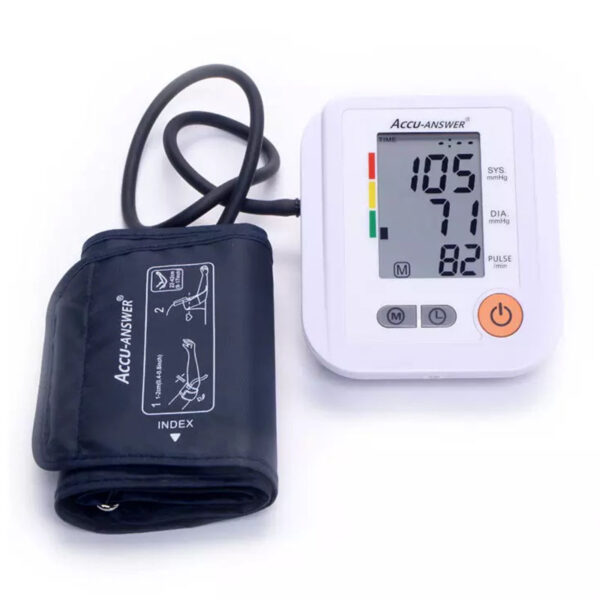 Health Care Medical Device Portable Sphygmomanometer Meter Digital Blood Pressure Monitor