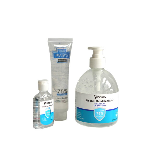 3 specifications of hand gel, different capacity