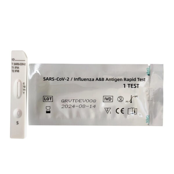 SARS-CoV-2 Influenza A&B Antigen Rapid Test 2