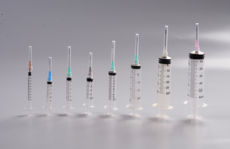 Various types of syringes, 5ml, 10ml, 20ml syringes of various specifications