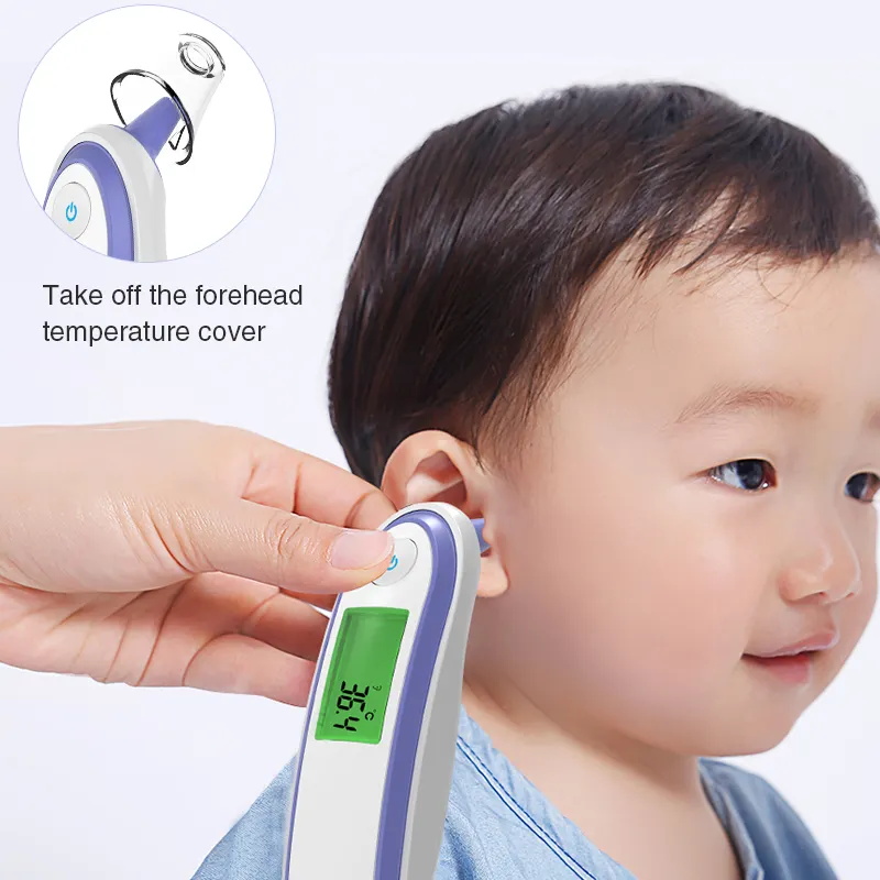Ear temperature gun for taking baby's temperature