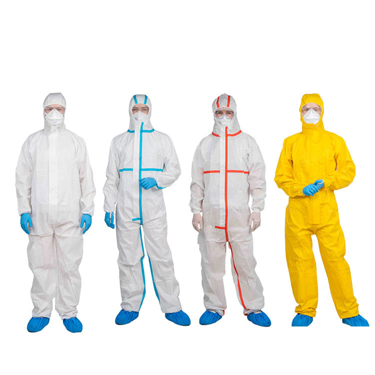 Different types of protective clothing, protective clothing of different strengths, medical protective clothing